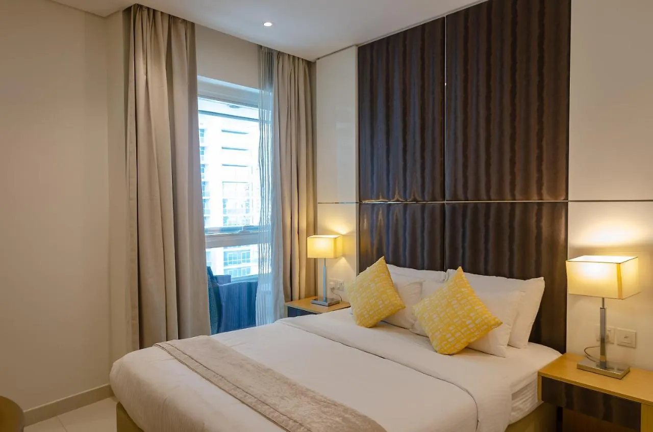 Apartment Oskena Vacation Homes-Damac Maison Canal View Dubai