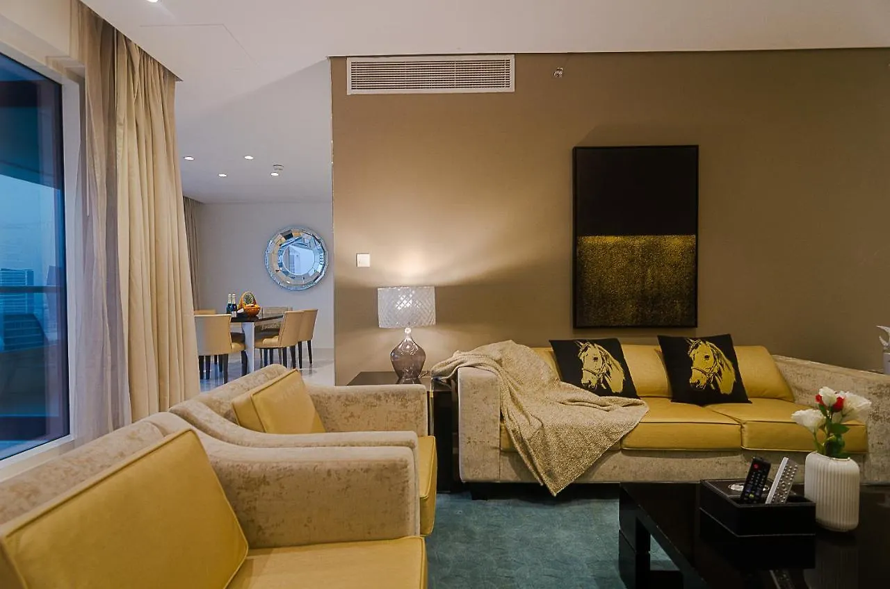 Apartment Oskena Vacation Homes-Damac Maison Canal View Dubai