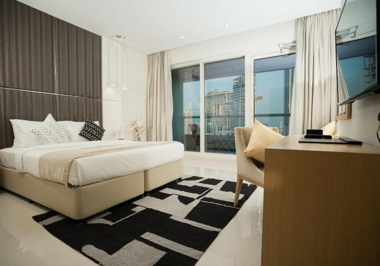 Apartment Oskena Vacation Homes-Damac Maison Canal View Dubai