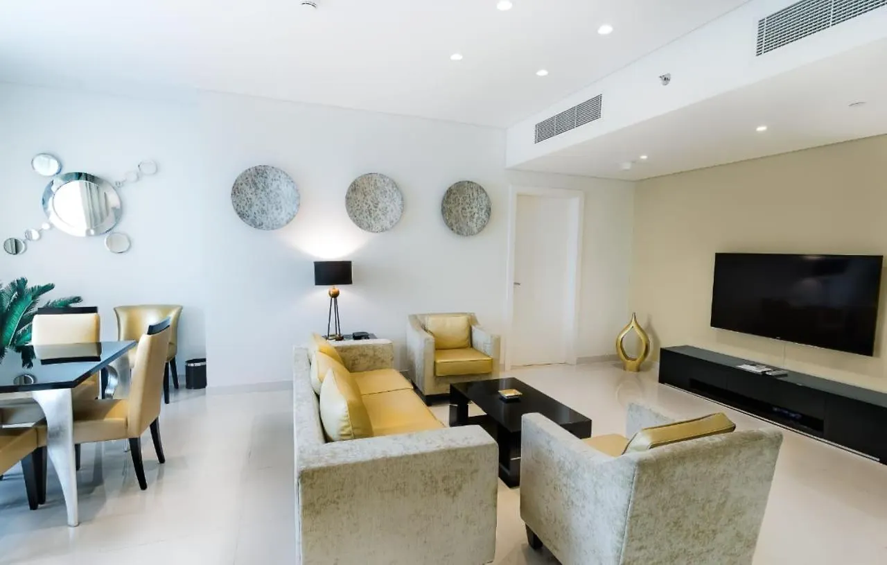 Oskena Vacation Homes-Damac Maison Canal View Dubai Apartment