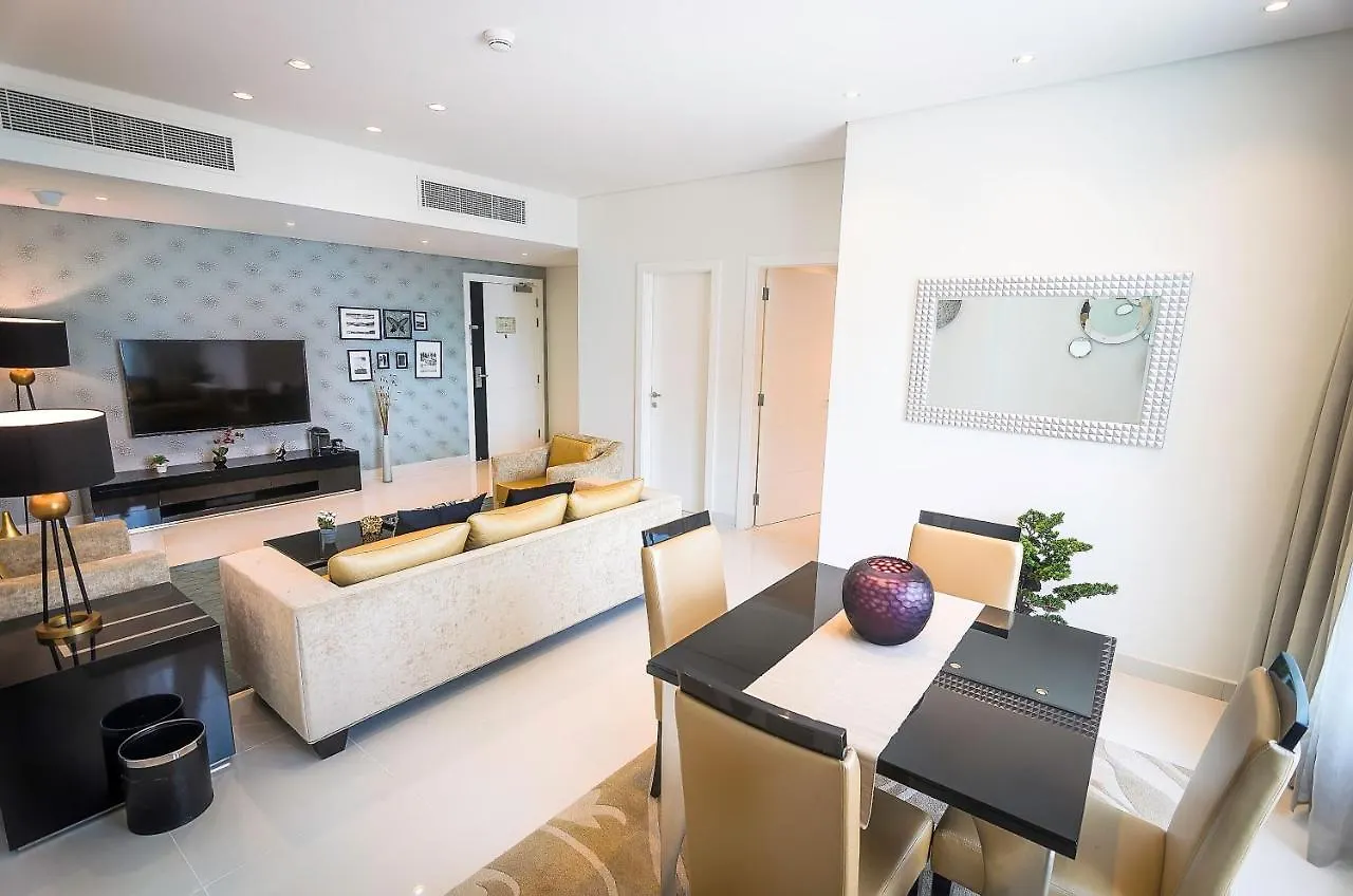דירה דובאי Oskena Vacation Homes-Damac Maison Canal View