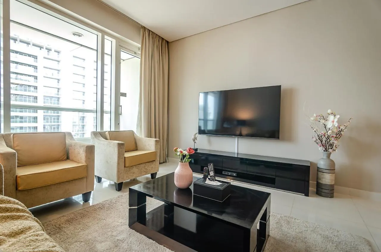 Apartment Oskena Vacation Homes-Damac Maison Canal View Dubai